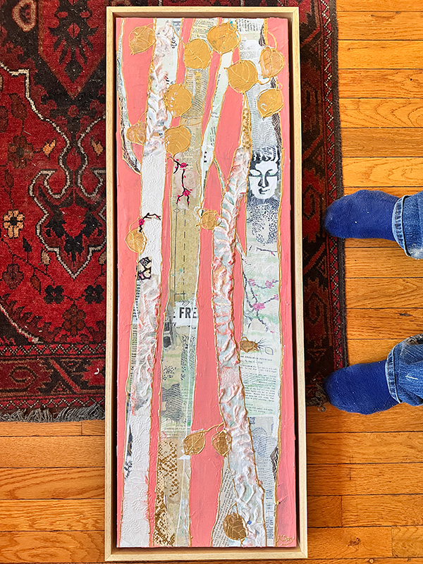 rose gold aspens by kellie day