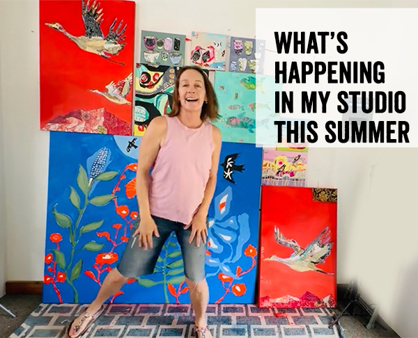 What's happening in my studio this summer