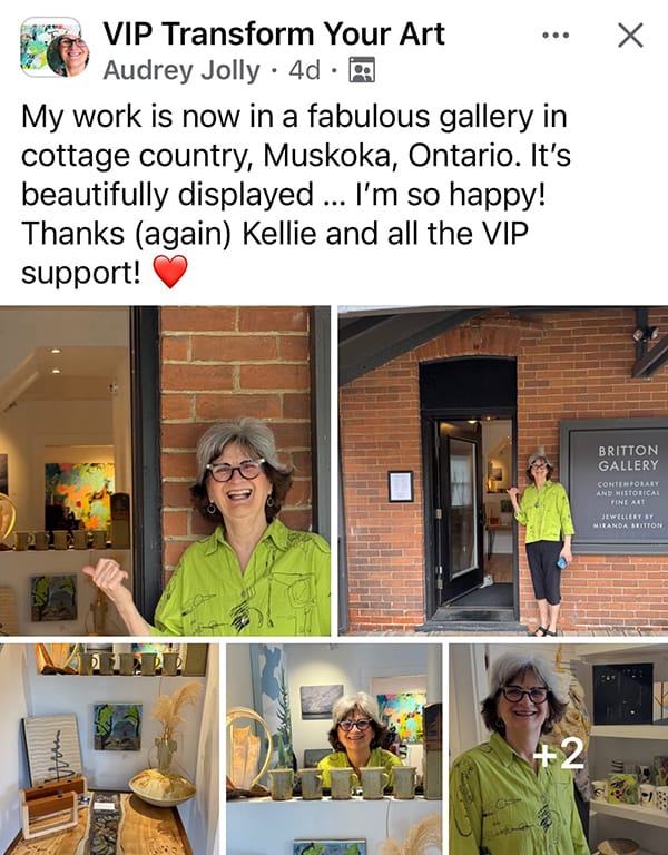 audrey gallery success from kellie day art mentoring program