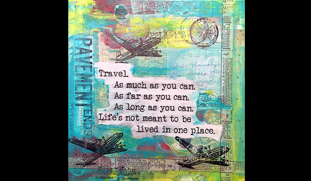 Student Work from Pedal to Petal online painting class kellieDAYart